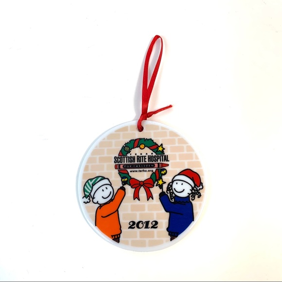 Scottish Rite Hopsital Christmas Ornament 2022 Scottish Rite Hospital | Holiday | 2 Christmas Ornaments Texas Scottish Rite  Hosp | Poshmark